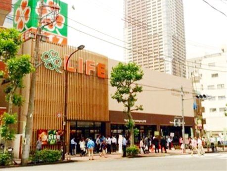 スーパー　ライフ東五反田店（スーパー）まで380m