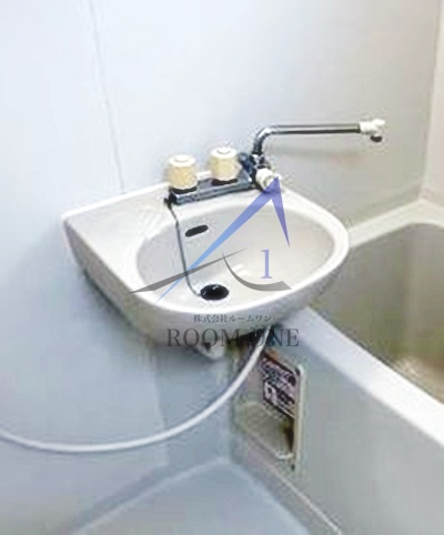 洗面設備　洗面台です。