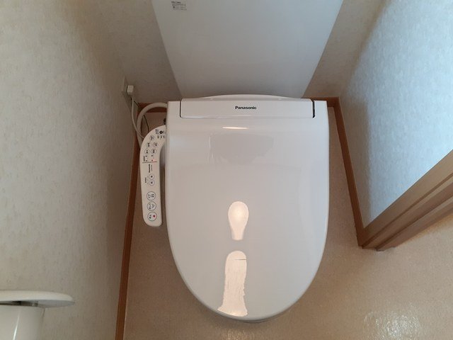 トイレ　ゆったりとした空間のトイレです