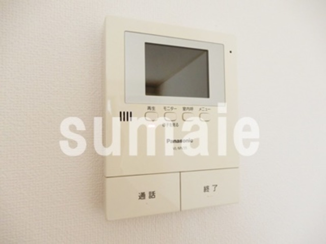 セキュリティ　モニターホンです。