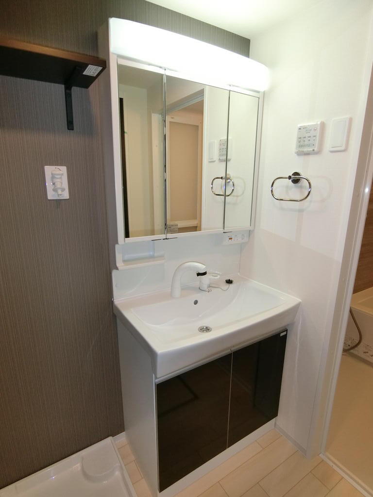 洗面設備　同型の間取りです。