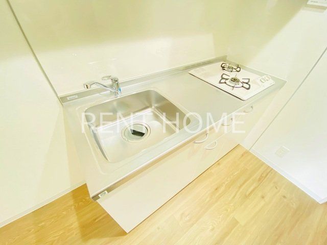 キッチン　２口システムキッチン