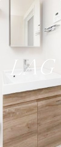 洗面設備　洗面台です。