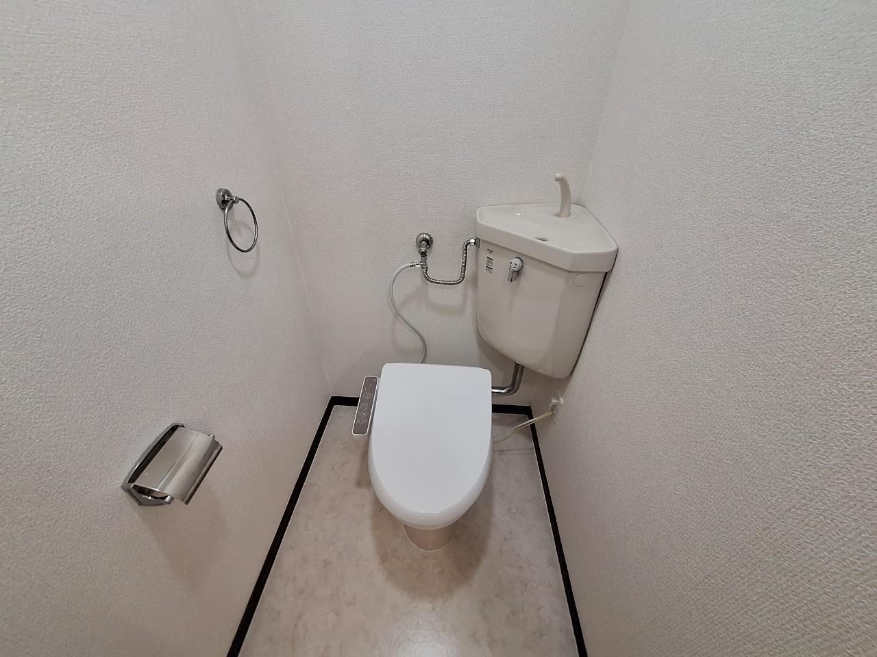 トイレ　ゆったりとした空間のトイレです