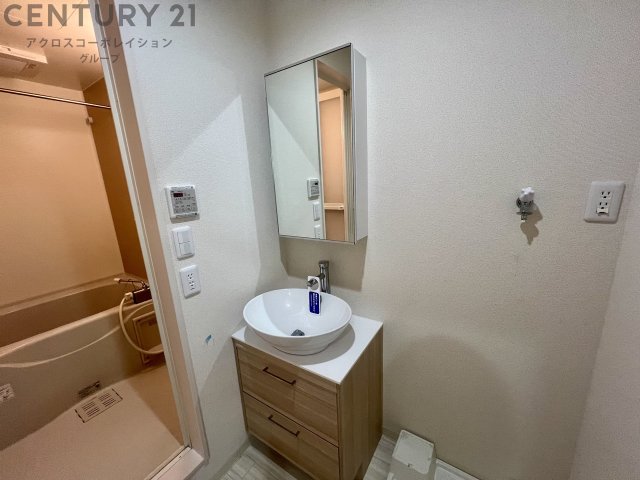 洗面設備　独立洗面台付き♪