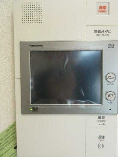 セキュリティ　モニター付きインターホン