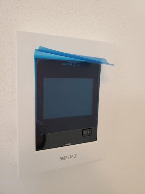 セキュリティ　モニター付きで安心です