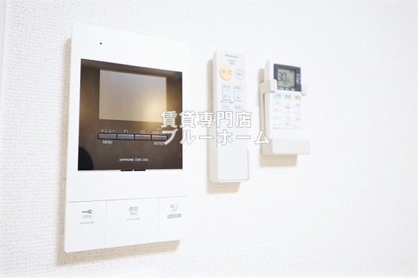 セキュリティ　TVモニタ付きインタホンで防犯対策安心！