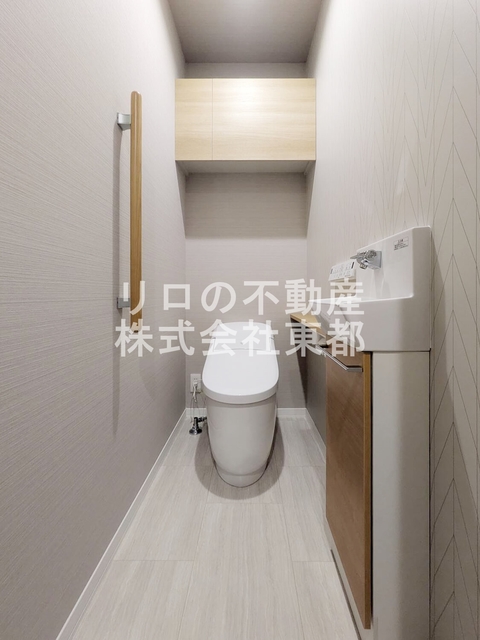 トイレ　洗浄便座付です！