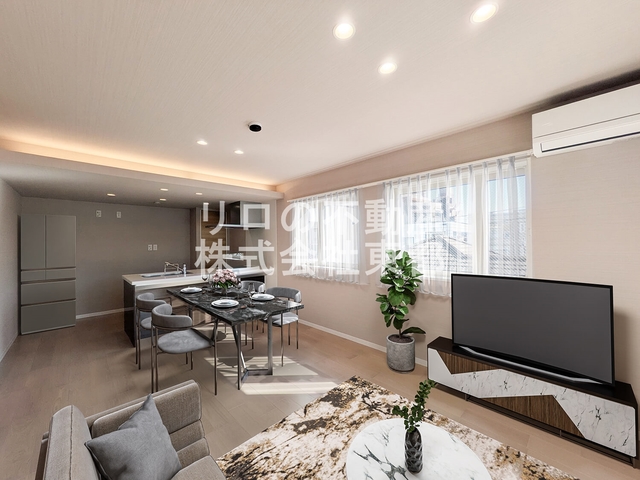 居室・リビング　こちらの家具はＣＧです。家具付きではございません。