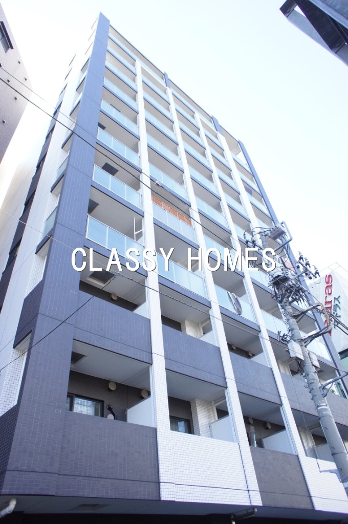 建物外観　2010年竣工 プレミアムキューブ三田：外観