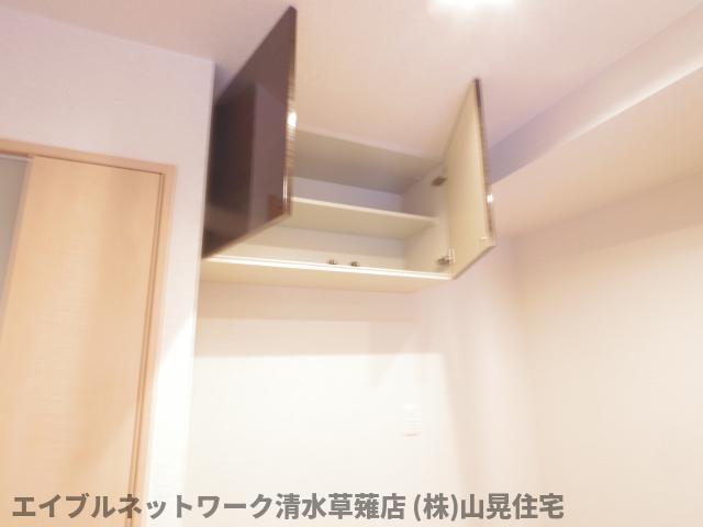 収納　ちょっとした収納スペースも充実しています