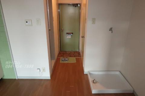 洗面設備　洗濯機置場