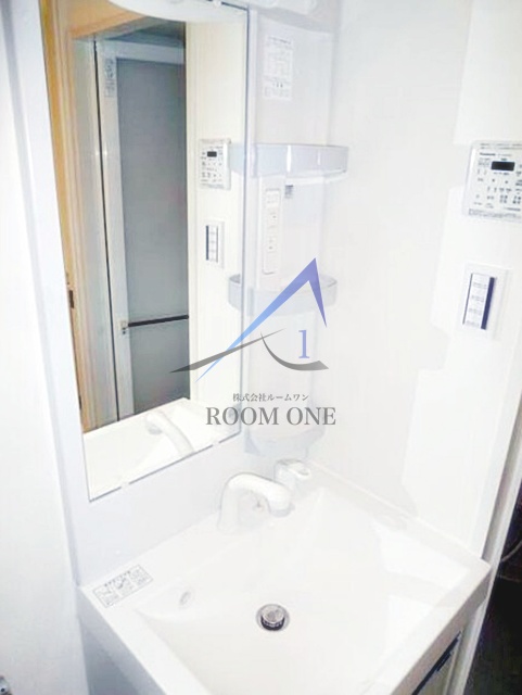 洗面設備　洗面台です。