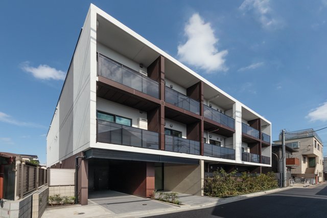 建物外観　外観は落ち着いています