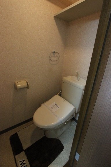 トイレ　同物件、別号室のものです。