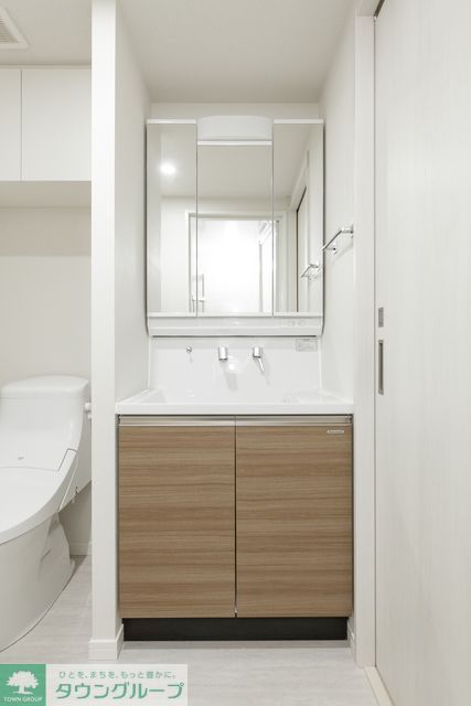 洗面設備　Bタイプ2023年2月撮影同タイプ102号室の写真です。