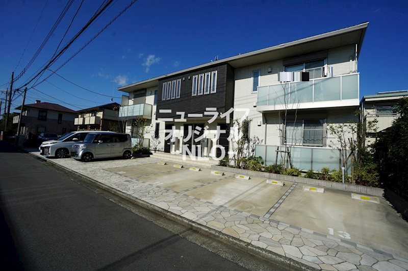 建物外観　積水ハウスのシャーメゾンアパート