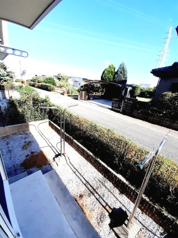 庭　図面と現状に相違がある場合には現状を優先