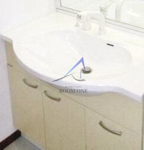 洗面設備　洗面台です。