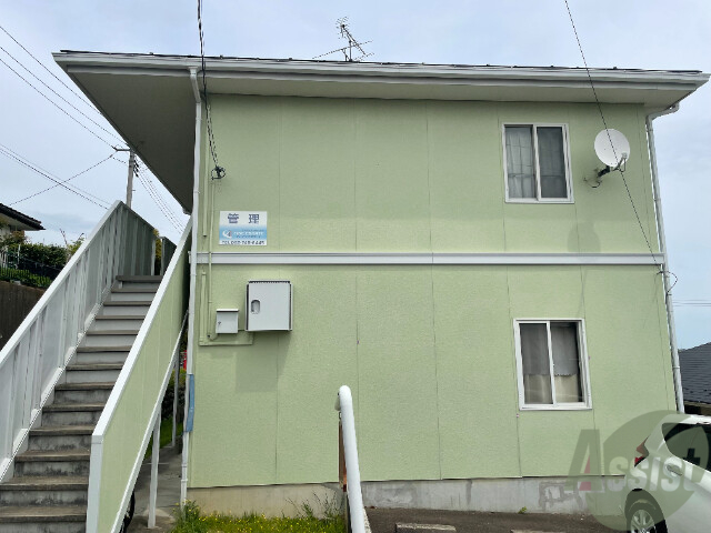 建物外観　仙台市太白区上野山２丁目「月ケ丘ハイツ」