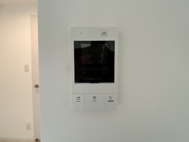 セキュリティ　モニターフォンで安心です