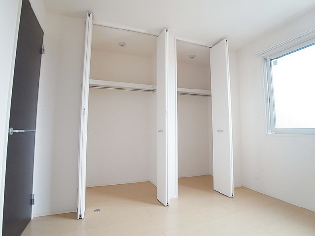 収納　クローゼットは大容量