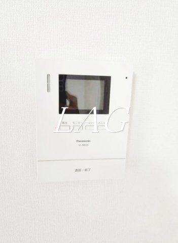 セキュリティ　モニター付きインターホンです。