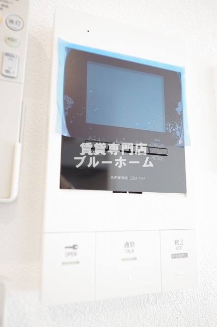 セキュリティ　安心のモニター付きインターホン！