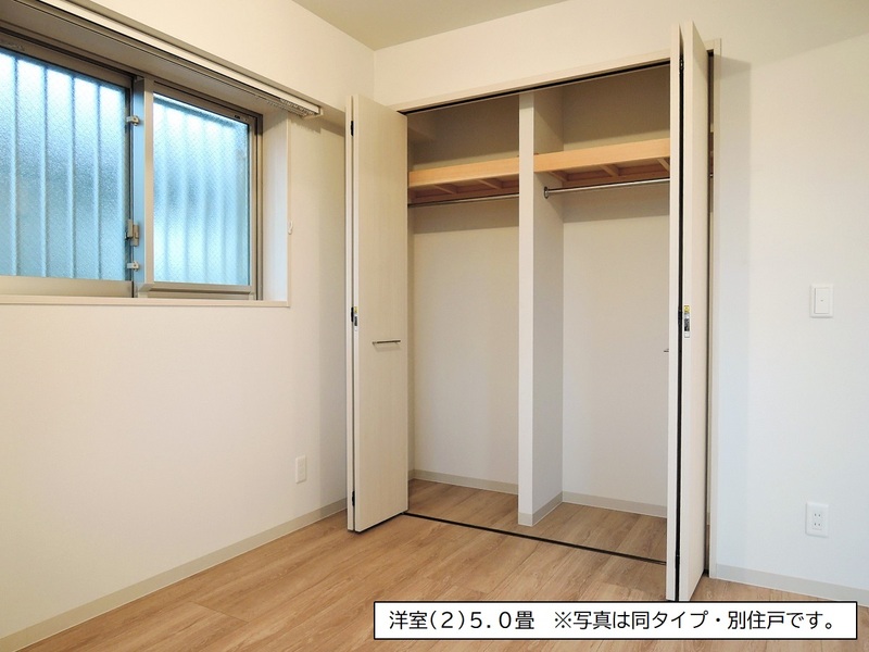 収納　お荷物の多い方でも安心のクローゼット付き♪