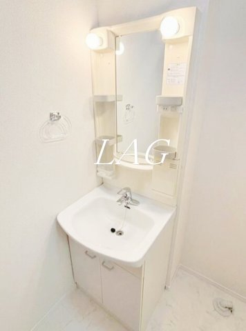 洗面設備　洗面台です。