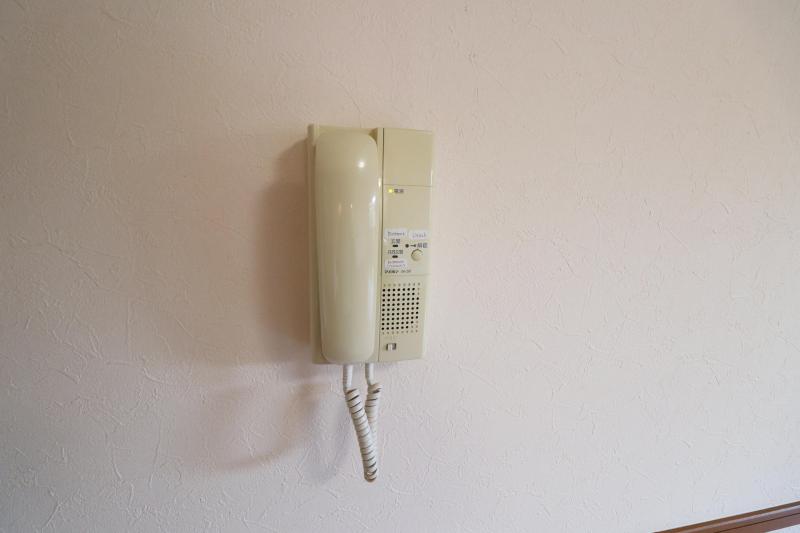 セキュリティ　インターホン付き