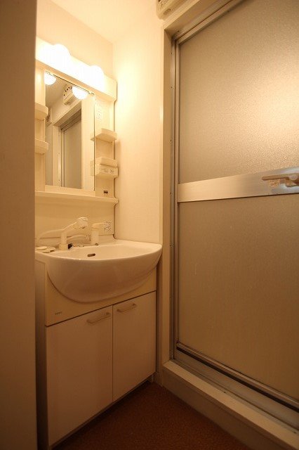 洗面設備　同物件別号室のものです。