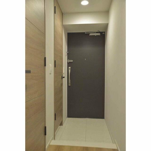 玄関　落ち着いた玄関です