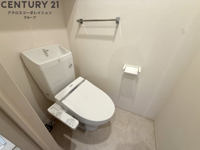 トイレ　ウォシュレット付きのトイレです♪