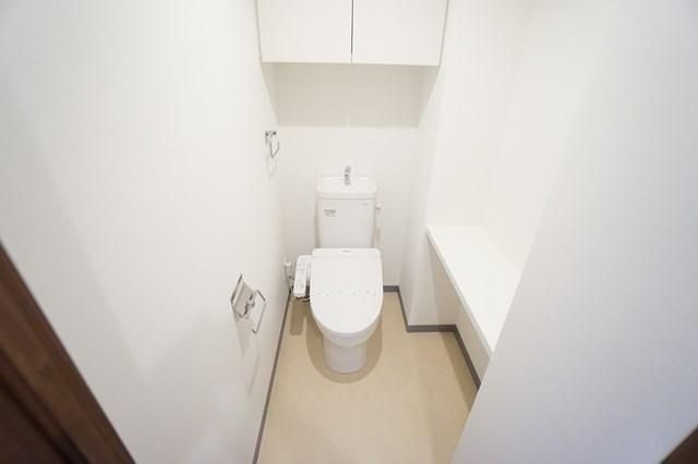 トイレ　トイレもきれいです