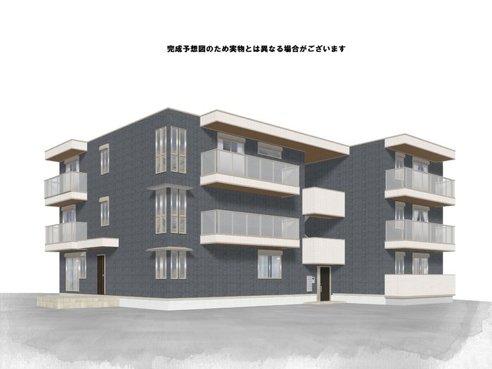 建物外観　※パース及び完成予想画像になります※