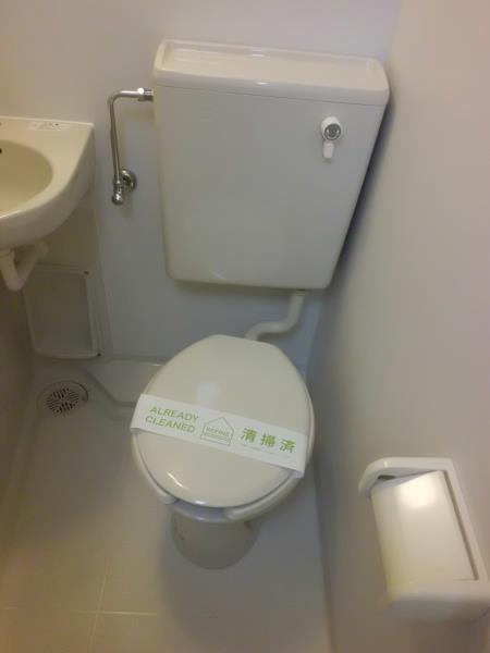 トイレ　ゆったりとした空間のトイレです