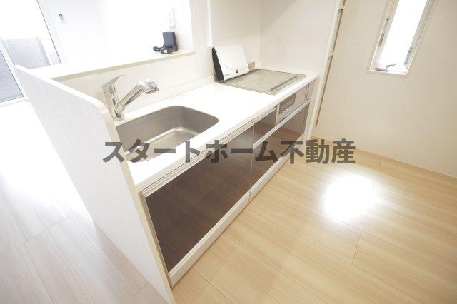 キッチン　キッチンでお料理をお楽しみください