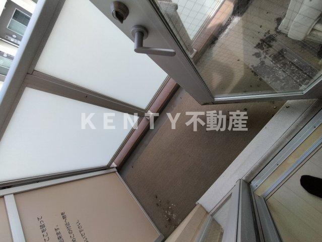 バルコニー　陽当たり良好なバルコニーです