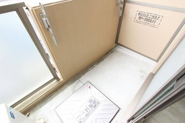 バルコニー　ベランダも奥行きがあります。