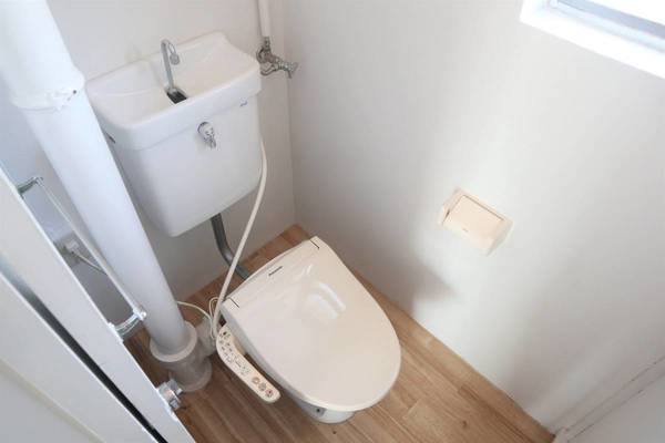 トイレ　モデルルームの写真です