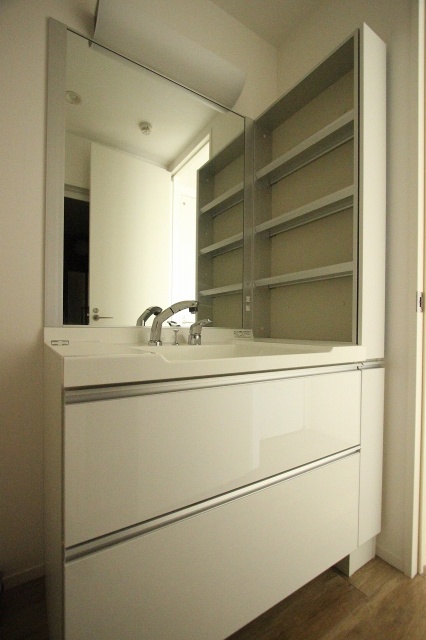 洗面設備　同物件、別号室のものです。