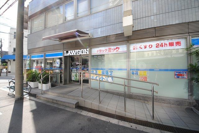 コンビニ　ローソン ドラッグミック中津一丁目店（コンビニ）まで397m