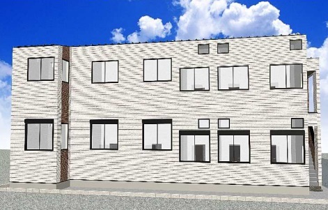 建物外観　独立洗面台付♪インターネット無料♪