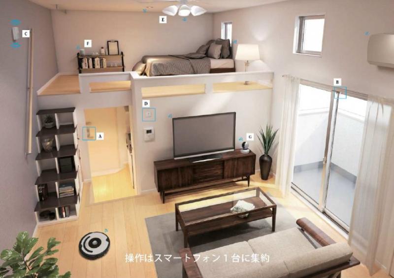 居室・リビング　独立洗面台付♪インターネット無料♪