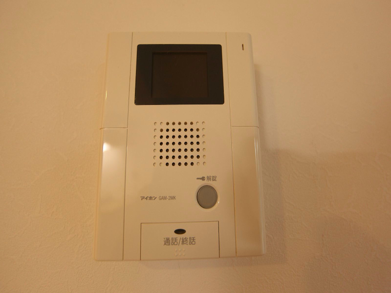 セキュリティ　TVモニター付インターホン