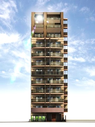 建物外観　外観パース