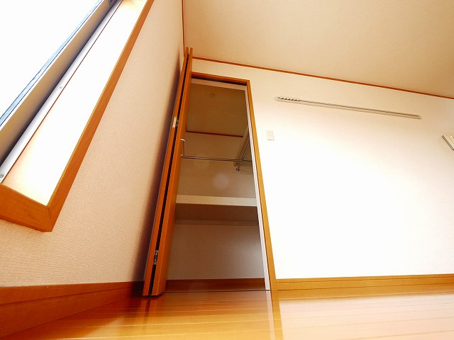 収納　大きなスペースがあり、収納には困りません