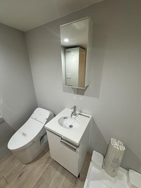 洗面設備　同タイプの間取りです